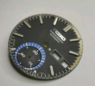 Seiko Chronograph Zifferblatt 6139b Zifferblatt Sommer Repariert!