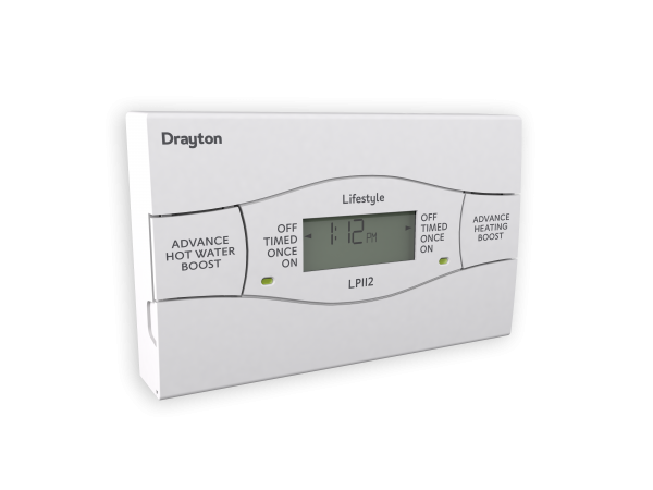 Drayton Lifestyle LP112 Electronic Programmer for Central Heating