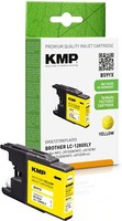 Kmp B59YX Gelb Tintenpatrone Ersetzt Brother LC-1280XLYM