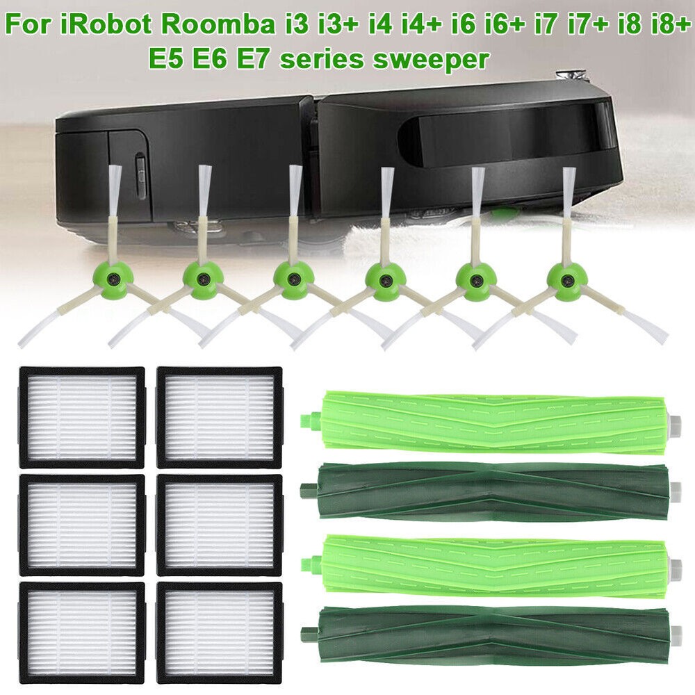 iRobot Roomba i3 i4 i6 i7 i8 Plus E5 E6 E7 J7 J7+ Replacement Brushes & Filters
