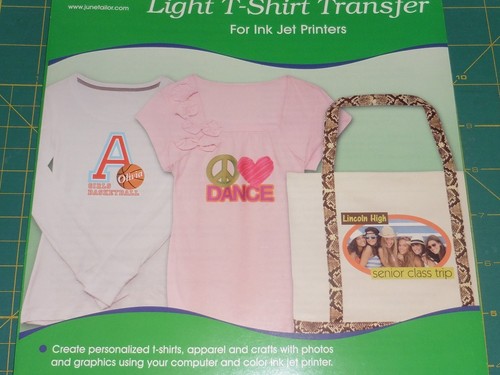 June Tailor: IRON-ON LIGHT T-shirt Transfers - 3 SHEETS: JT-856 - Picture 3 of 9