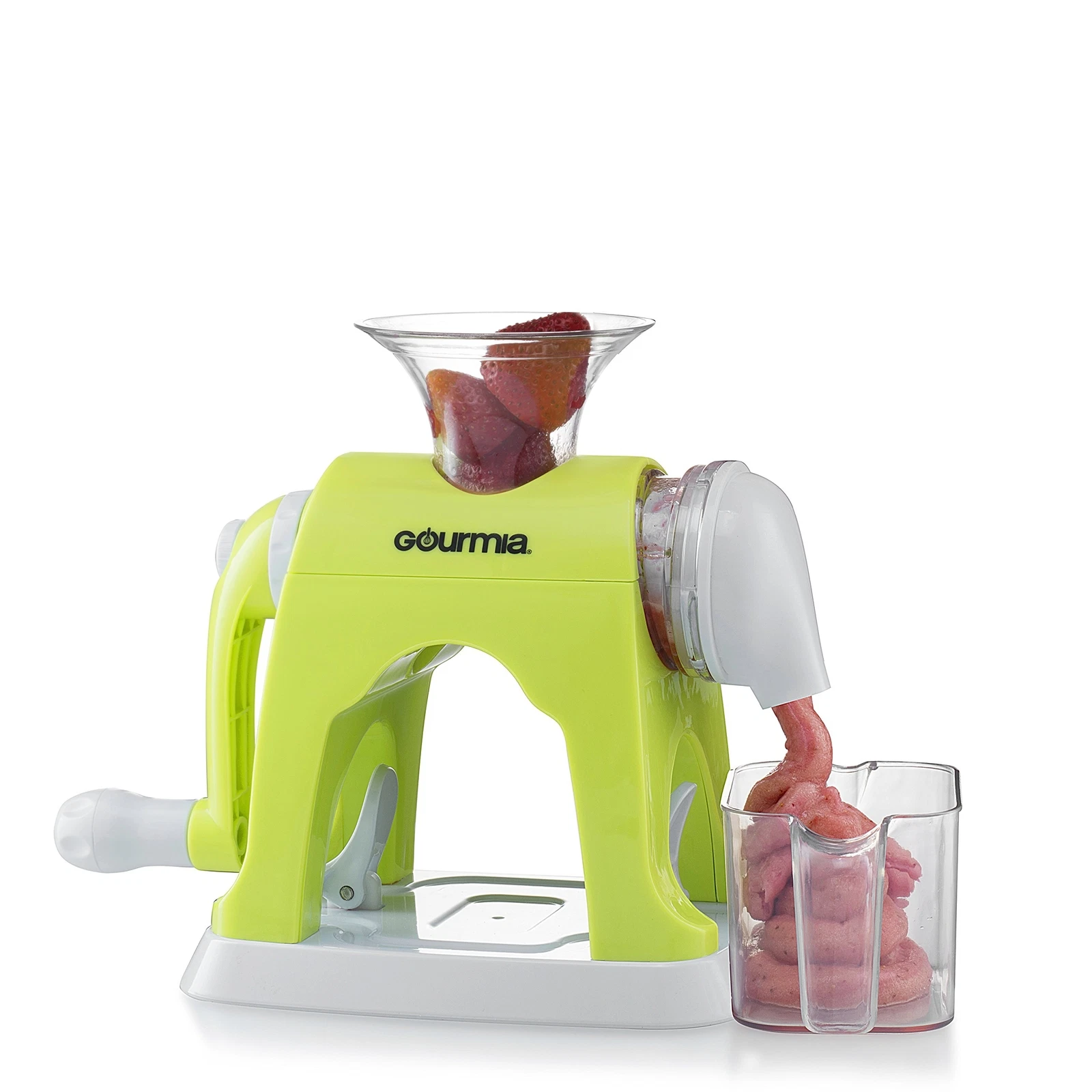 Gourmia GIC9610 Manual Healthy Frozen Dessert Maker, Makes Sorbet, Soft-Serve