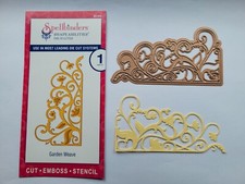 Spellbinders Shapeabilites D-Lites Garden Weave Cut Emboss Stencil Die Craft