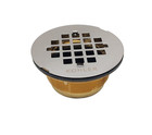 Kohler 22675-S Round Grid Shower Drain Brushed Stainless