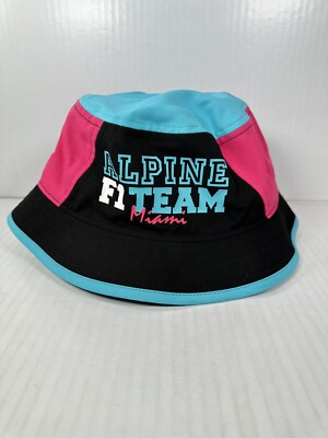 New Era Men s Alpine 2023 F1 Miami Traveler Bucket Hat Size Medium BRAND NEW