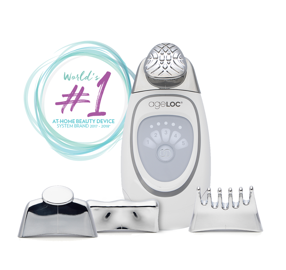 AgeLOC Galvanic Spa with interchangable heads - White AgeLOC Galvanic Spa with interchangable heads - White