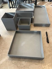 Lot of bon chef, 4 sided serving bowls/trays, durable, dishwasher safe, cold ret