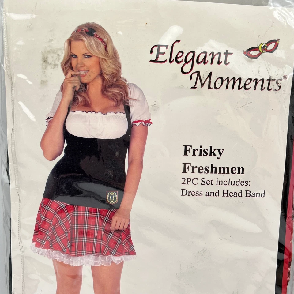 Nuevo Disfraz Elegante Momentos Frisky Freshman - Talla 1X/2X Foto 2 de 4
