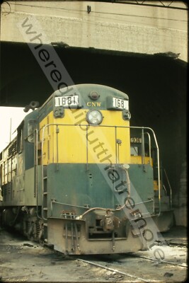Orig. Dia Chicago & Northwestern CNW 1681 FM H16-66 40th St. Chicago 8-23-73 (