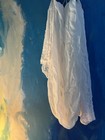 Beaded Rayon White Scarf — photo 5
