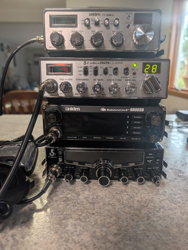 Uniden Cobra cb radio lot