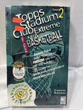 1995-96 Topps Stadium Club Basketball Series 2 Factory Sealed Box - 24 Ct.