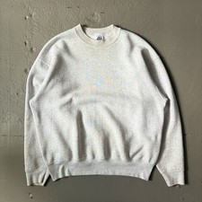 Vintage 1990’s BVD Gray Made in USA Blank Crewneck Sweatshirt - Medium/Large