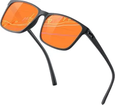 99% Blue Light Blocking Glasses Men Women Lightweight Frame Computer TV Gaming E