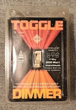 DynaPak Power Controls Ivory 3-way Toggle Dimmer Light Switch 143-131-3 NOS