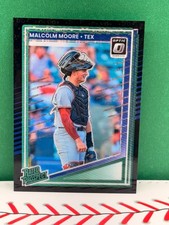 2025 Panini Donruss - Optic Rated Prospects Malcolm Moore #124 Black Circles