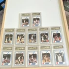 PSA 10 Collegiate Collection Michael Jordan North Carolina Card Lot 1989-1990