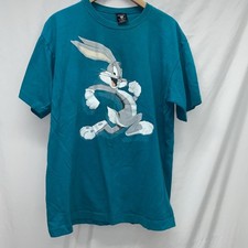 Warner Brothers Bugs Bunny T Shirt XL WB 1996 VTG L7