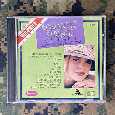 Romantic Strings Volume 1 Hollywood Strings Ensemble CD