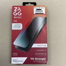 Zagg - I Phone 16 Pro Max - 11x Stronger - Tempered Glass Screen Protector