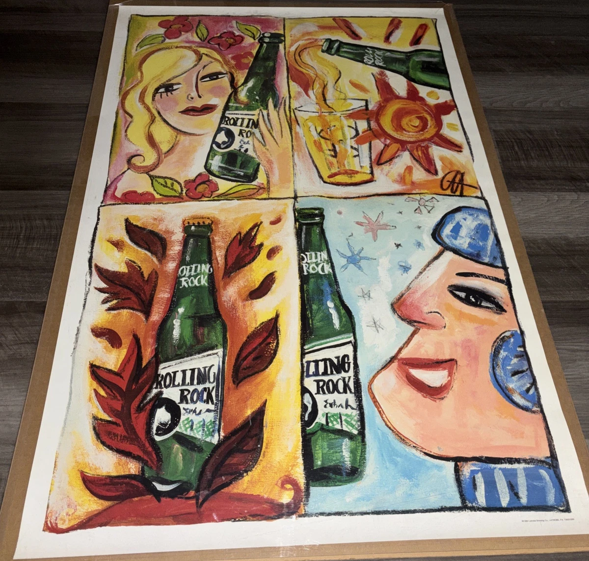 Collectible Rolling Rock Signs & Tins | eBay