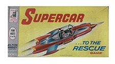 Vintage 1962 Gerry Anderson Supercar To The Rescue Board Game With Mike Mercury