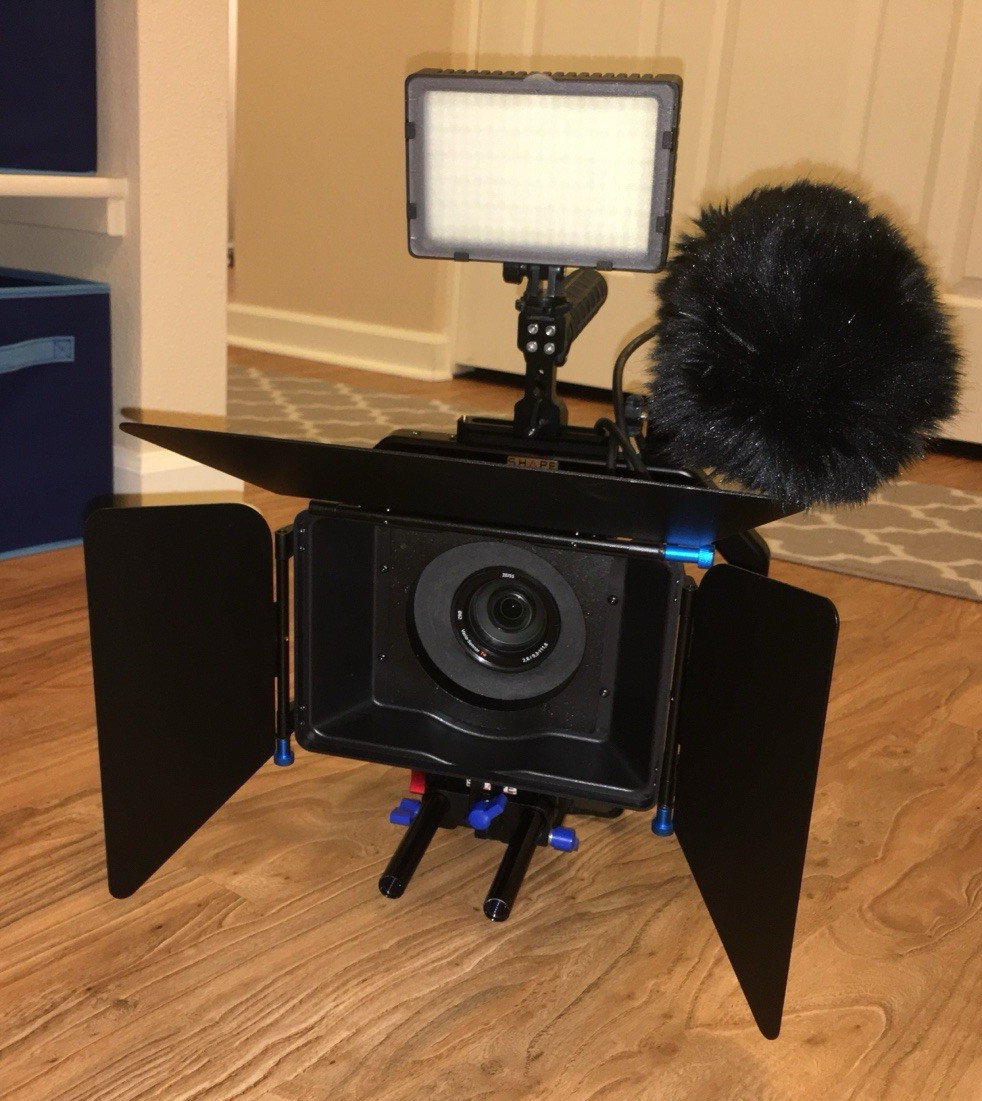 COMPLETE RIG Sony FDR-AX100 Digital 4K PRO Video Camera Peli