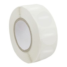 1000 Pcs Clear Retail Package Seals 1 Inch Round Circle Wafer Seal Sticker