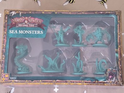 CMON - Rum and Bones: Second Tide - Sea Monster Box - Neu in OVP - Minis und Karten