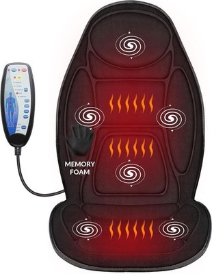Snailax Massagesitzauflage aus Memory-Schaumstoff für Rücken und Nacken, B-Ware