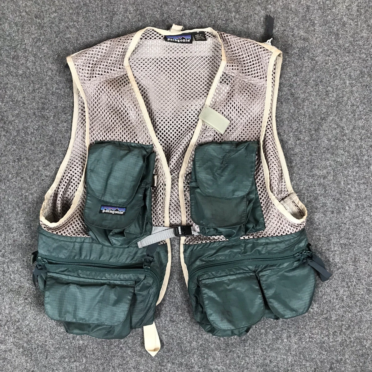 ウェア 90s Patagonia Fishing Vest Green Patagonia Unisex Adults Fishing Fishing Vests for sale | eBay