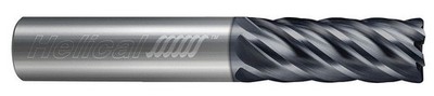 Helical 59329 | HEV-R-60500-R.060 1/2'' Corner Radius End Mill 6 Flute Aplus