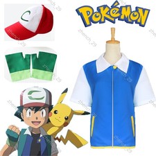 Kinder Pokemon Ash Ketchum Kostüm Jungen Woc...