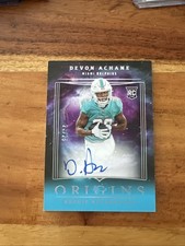 Devon Achane Origins Rookie Autograph /25