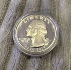 1976 S Washington Bicentennial Quarter US Mint Gem PROOF 40% Silver in capsule