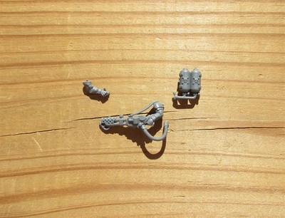 40K Astra Militarum Cadian Command LH Flamer Left Handed Bits New