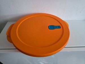 Tupperware MicroTup Menüteller mit 3 Unterteilungen Mikrowelle