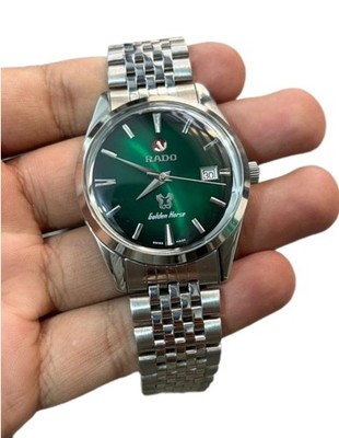 Rado Golden Horse Automatic Men s Watch Green Dial Swiss Vintage Restored MOD