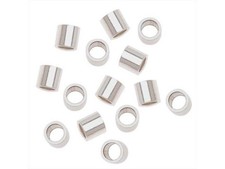 20 Sterling Silver 2.x2mm Crimp Tube Crimping Beads for Jewelry making
