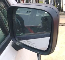 2022 Jeep Renegade Passenger Right RH Side View Mirror in Black