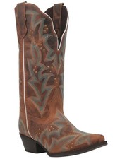 Laredo Women's Adrian Wide Calf Western Boot - Snip Toe - 52412