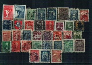 Litauen Briefmarken 1 Steckkarte postfrisch/gestempelt
