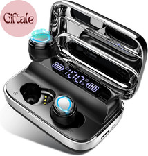 Wireless Earbuds, Bluetooth 5.3 Earbuds 140H Playtime Headphones HD Stereo Noise
