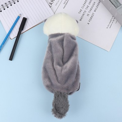 Creative Sea Otter Plush Doll Pencil Case Pen Holder Cute Pencil Pouch Bag