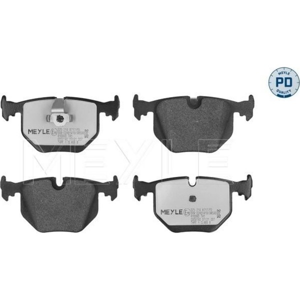 Meyle 025 214 8717 PD Bremsbelagsatz FüR BMW Land Rover X3 3 7 X5 Z4 5 Z8 Range-image