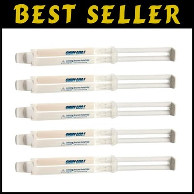 Gishy Goo Orthodontic Wax 5 Count Pack=