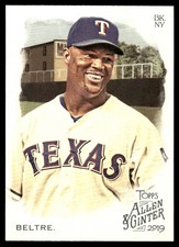 Adrian Beltre 2019 Topps Allen & Ginter #89 Rangers MLB READ FREE SHIPPING