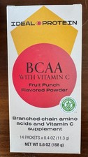 Ideal Protein BCAA Fruit Punch Flavored Powder -14 packets -FREE SHIP
