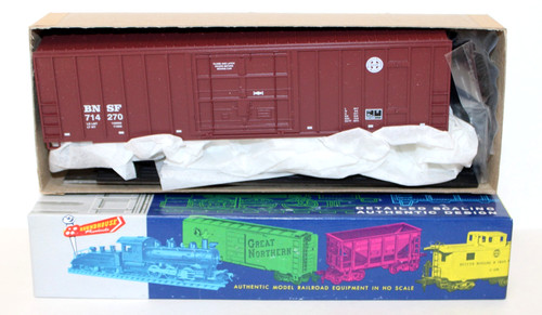 Roundhouse #3630 HO 50' FMC PD Caja Coche Kit BNSF 714270 NUEVO EN CAJA | Zustand: New