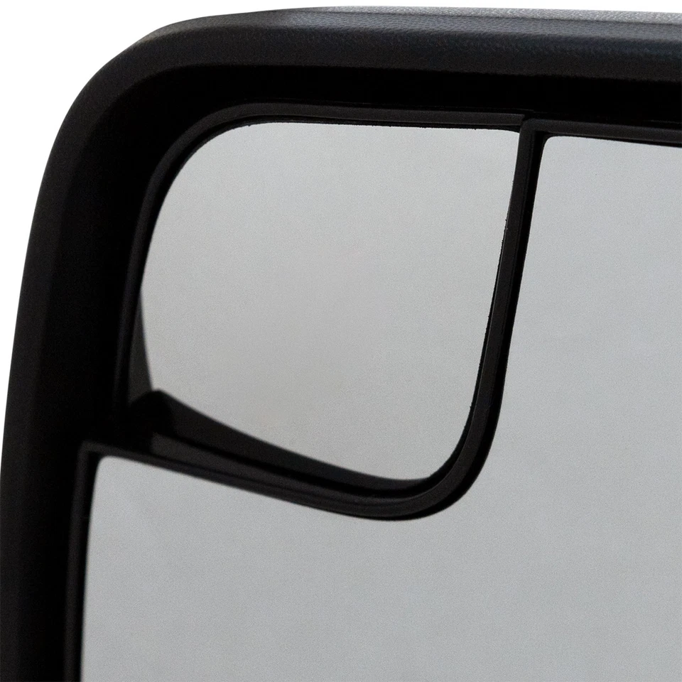 Espejo retrovisor lateral izquierdo para Ford Transit Connect 2011-2013 manual plegable negro texturizado Foto 2 de 4